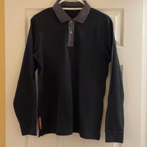 Prada Men’s long Sleeve Polo